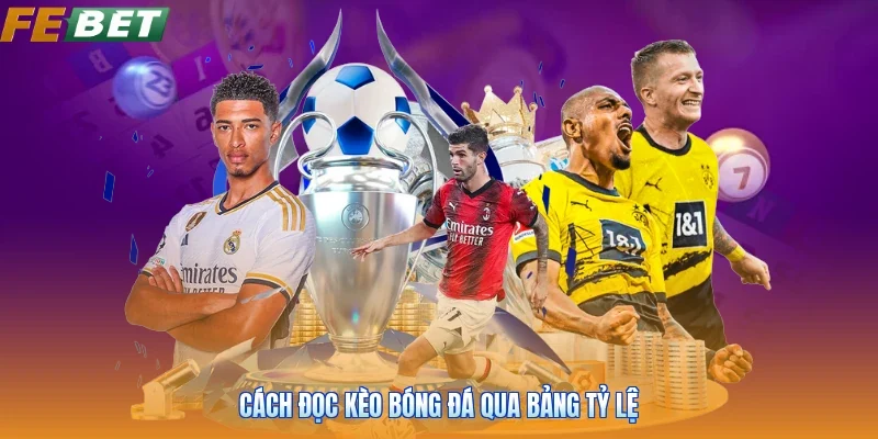 Cách đọc kèo bóng đá qua bảng tỷ lệ