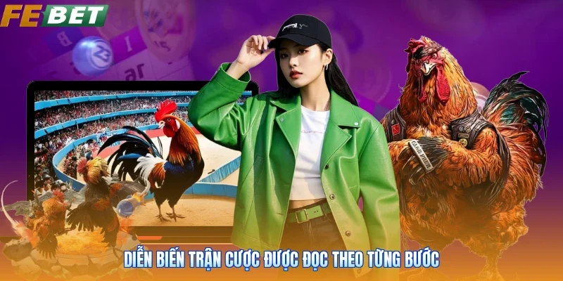 Diễn biến trận cược được đọc theo từng bước