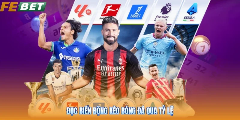 Đọc biến động kèo bóng đá qua tỷ lệ